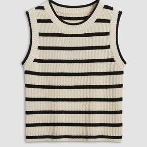 Leisure Stripe Knit Top